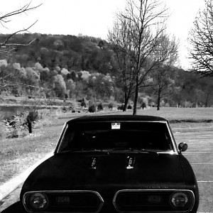 My Cuda B&W Pic.JPG