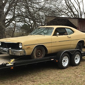 My 1975 dodge dart sport