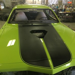 pics of my dart almost done