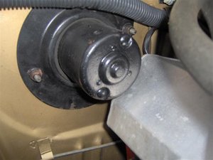 Heater Fan Motor Mod for Added Engine Bay Clearance