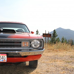 my 1972 dodge demon 340 rag top
