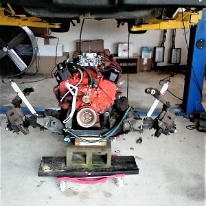 6.4 hemi swap in 73 Duster