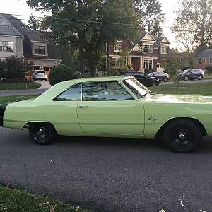 73 Dodge Dart Swinger Passenger side.jpg