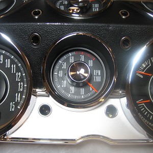 1968 Barracuda Gauge Cluster